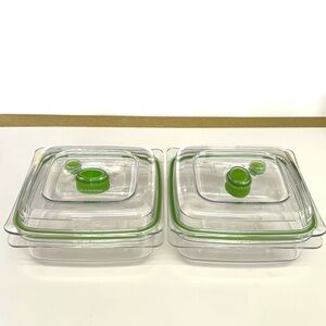 Set of 2 FoodSaver Containers